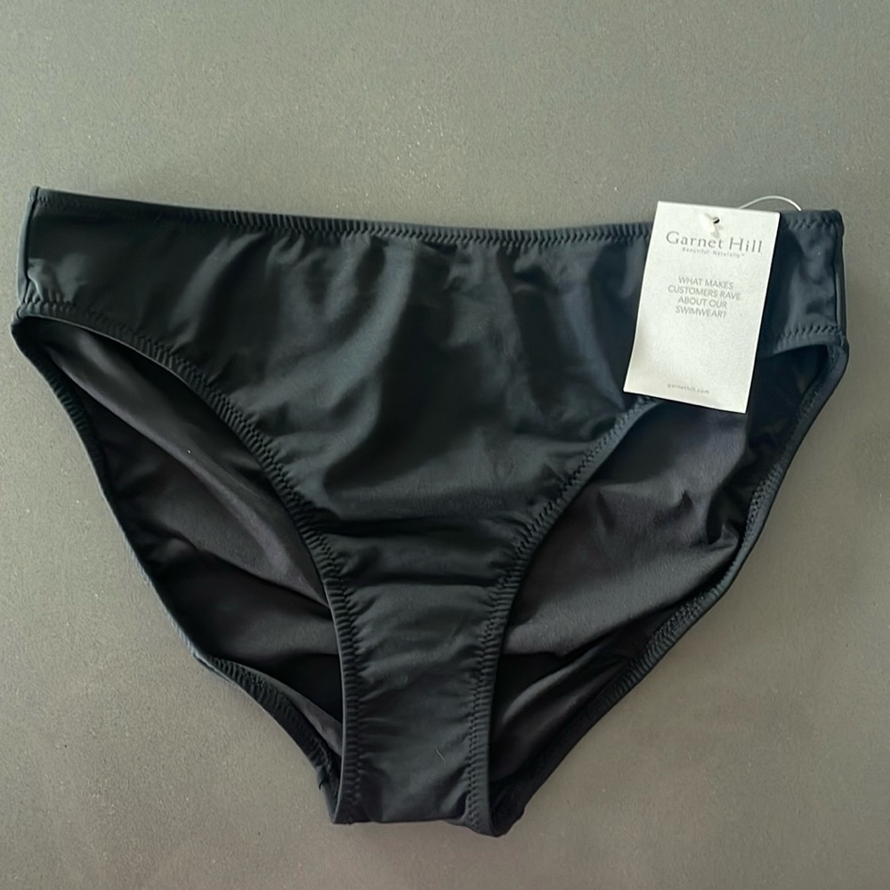 Garnet Hill Highrisw Bikini Bottom NWT
